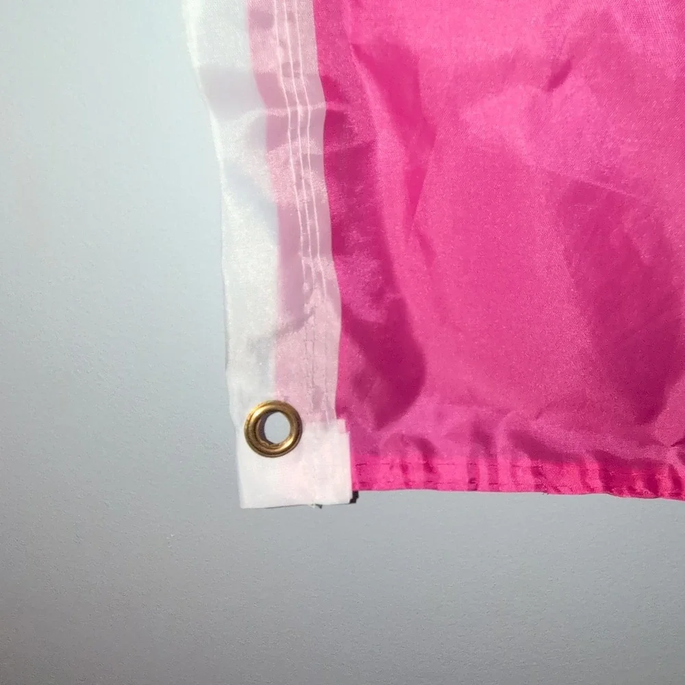 Women for Trump Pink Fabric Flag Donald Trump Campaign with Grommets